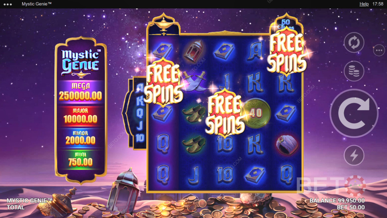 BETO स्लॉट्स द्वारा मिस्टिक जिनी की समीक्षा