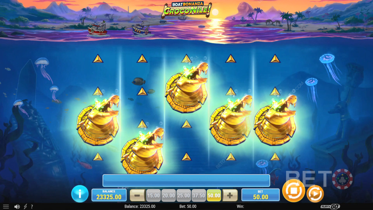 बोट बोनान्ज़ा क्रोकोनाइल! BETO स्लॉट्स द्वारा समीक्षा