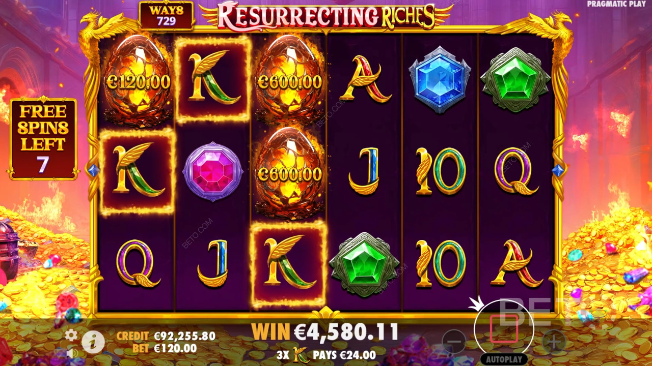 Pragmatic Play द्वारा रिसरेक्टिंग रिचेस में बोनस सुविधाओं की व्याख्या