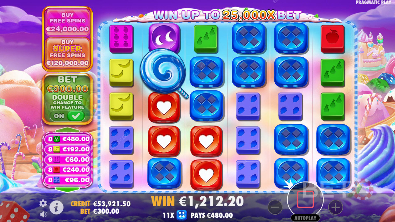 Pragmatic Play का Sweet Bonanza 1000 डाइस कैसे खेलें?