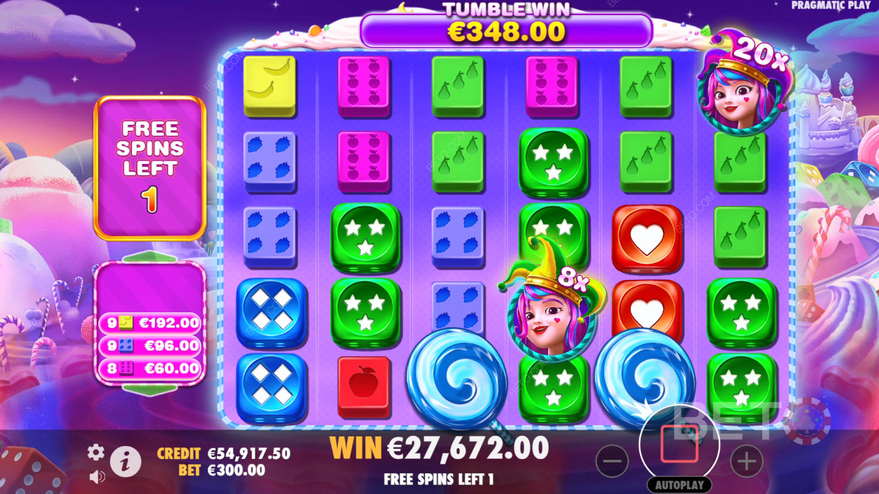 Pragmatic Play द्वारा Sweet Bonanza 1000 डाइस में बोनस सुविधाओं की व्याख्या