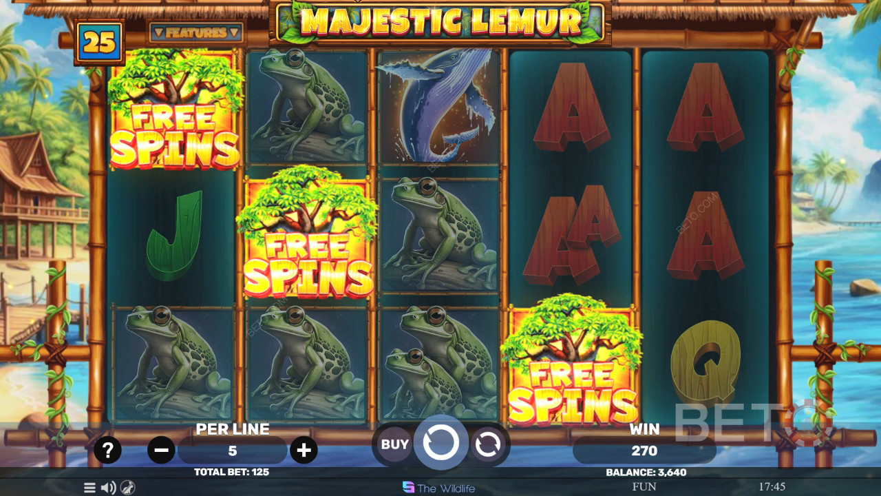 BETO स्लॉट्स द्वारा मैजेस्टिक लेमुर की समीक्षा