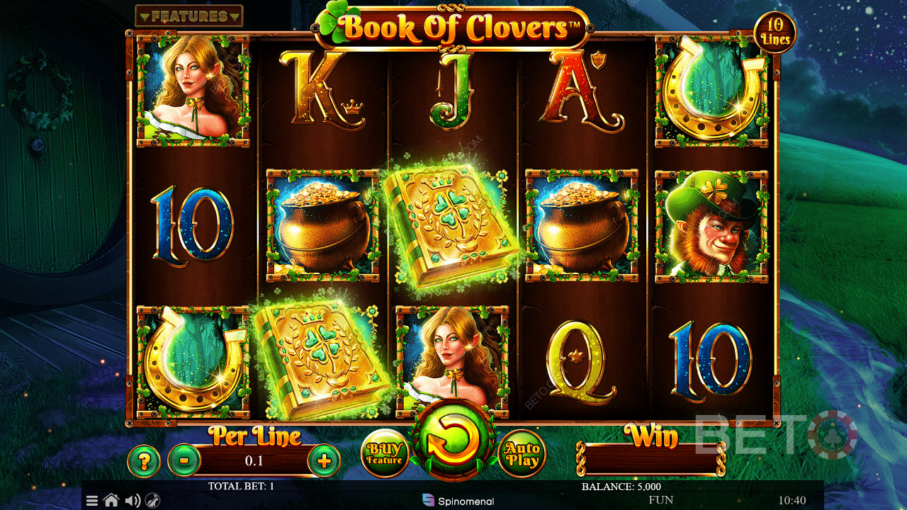 Book Of Clovers फ्री खेलें