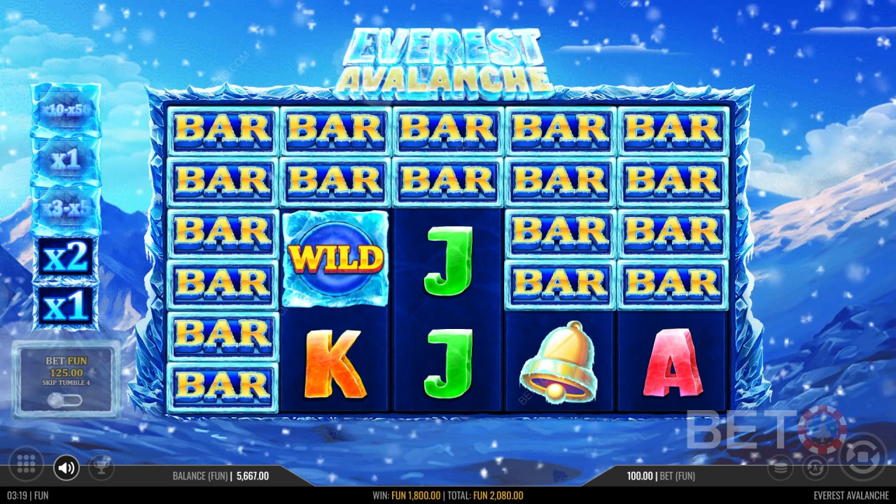 BETO स्लॉट्स द्वारा एवरेस्ट एवलांच की समीक्षा