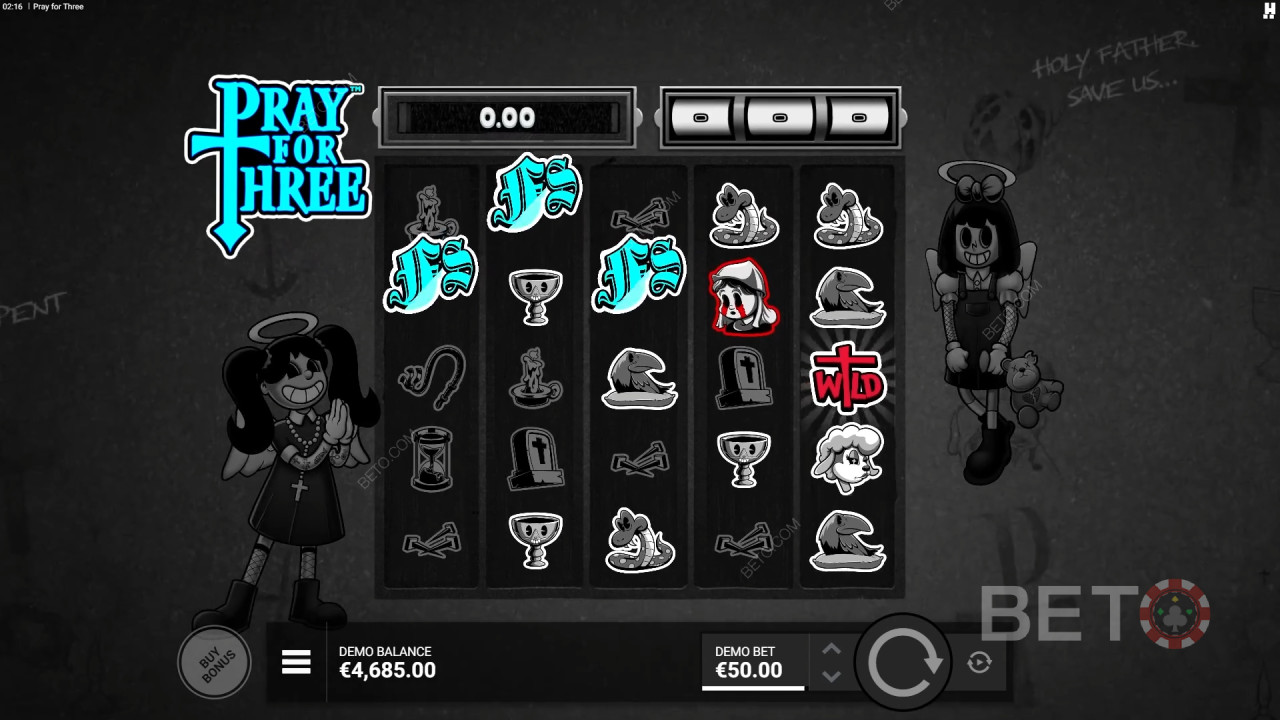 BETO स्लॉट्स द्वारा प्रे फॉर थ्री की समीक्षा