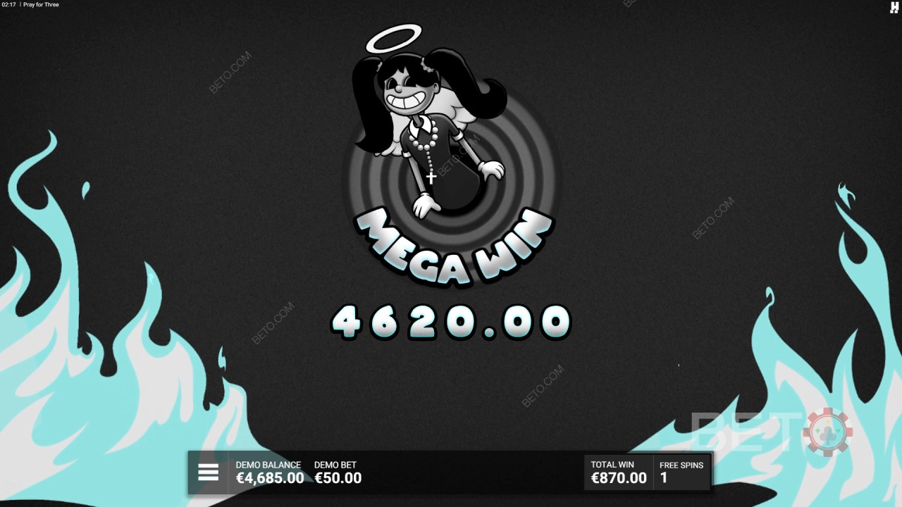 प्रे फॉर थ्री स्लॉट मशीन में अपनी शर्त का 13,333 गुना जीतें!