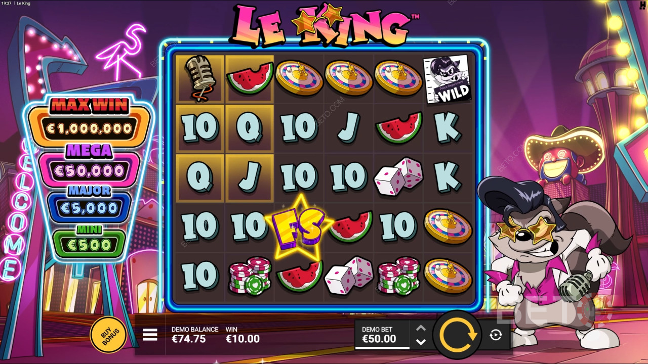 थीम और डिज़ाइन: वेगास नाइटलाइफ़ एक्स्ट्रावगांज़ा