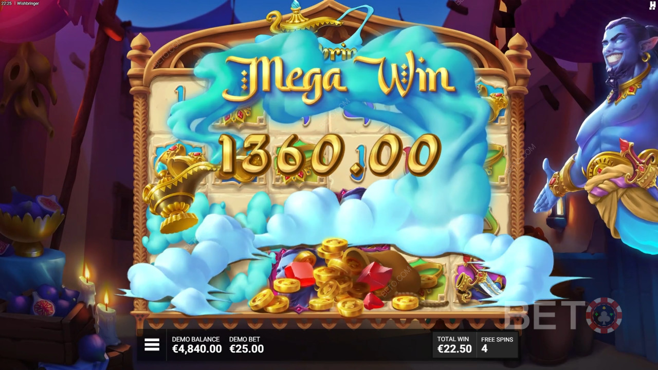 Hacksaw Gaming द्वारा निर्मित विशब्रिंगर में बोनस सुविधाओं की व्याख्या