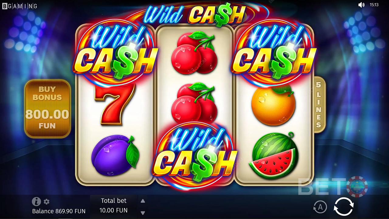 Wild Cash (BGAMING) फ्री खेलें