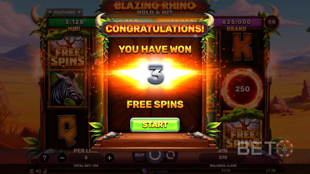 थीम और डिज़ाइन: अफ़्रीकी वन्यजीव साहसिक