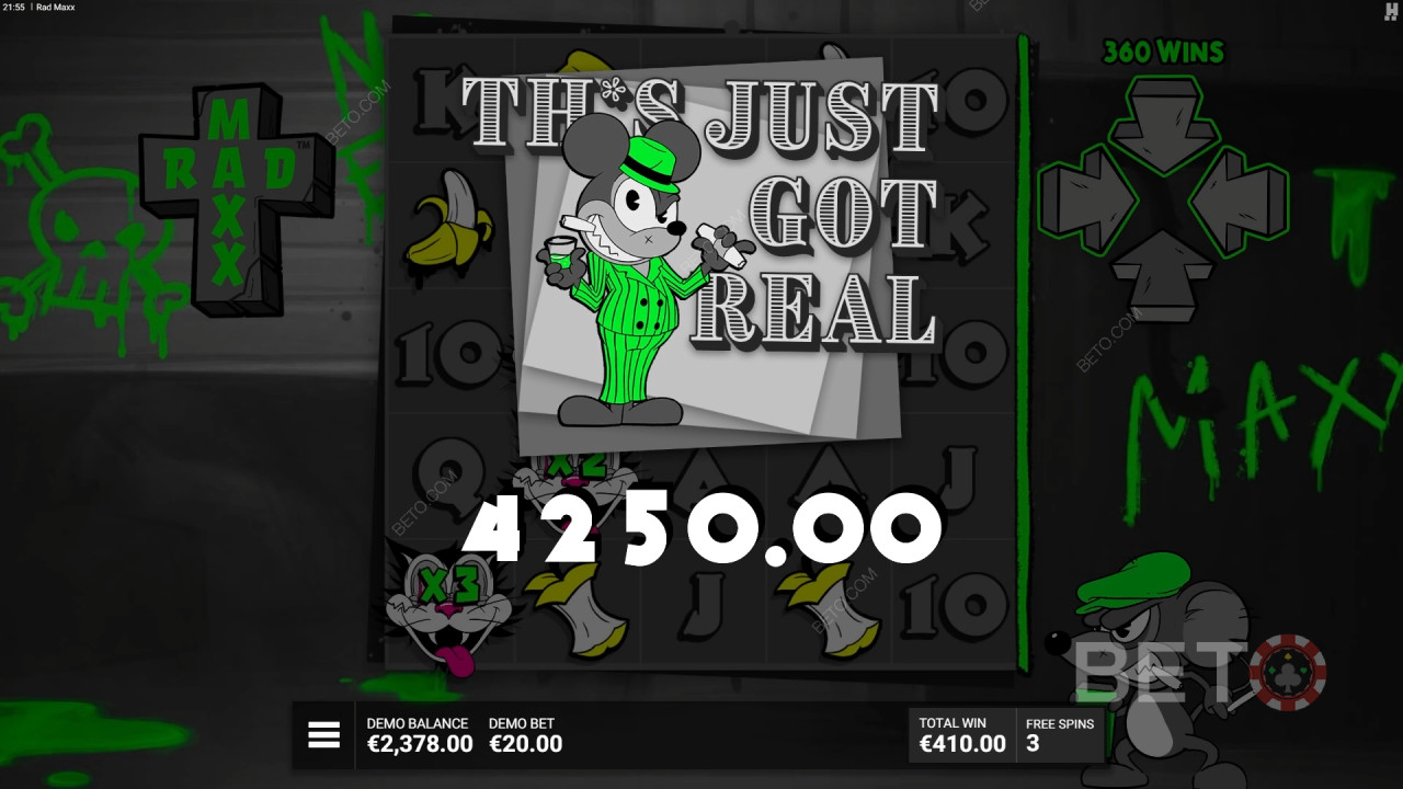BETO Slots द्वारा Rad Maxx की समीक्षा