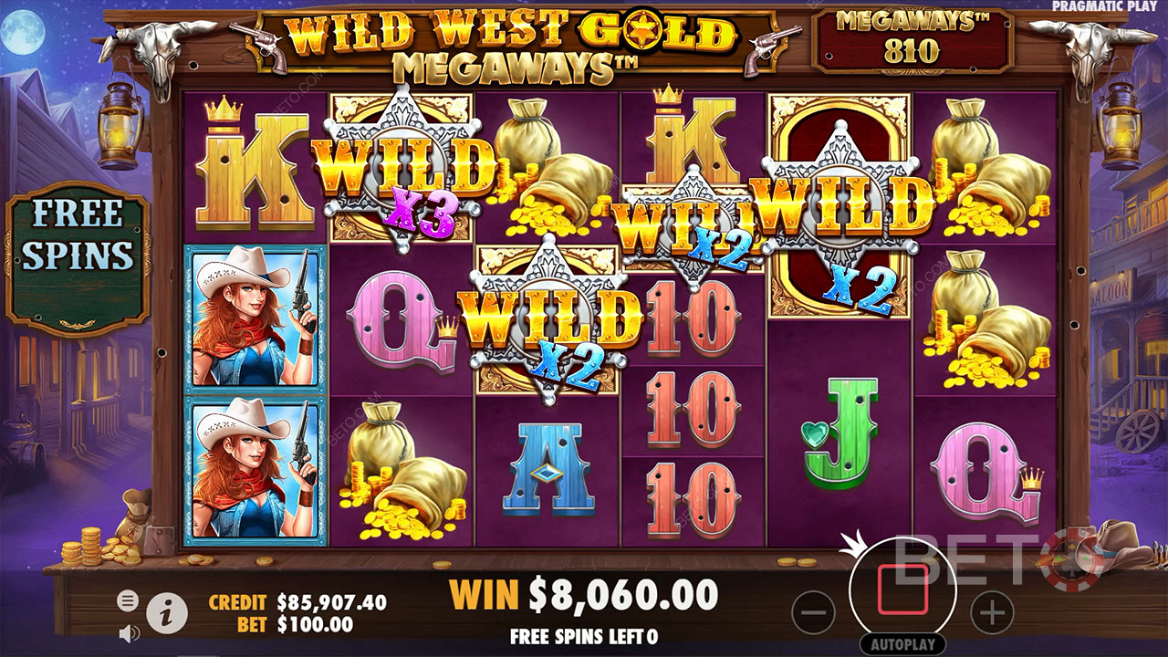 Wild West Gold Megaways फ्री खेलें