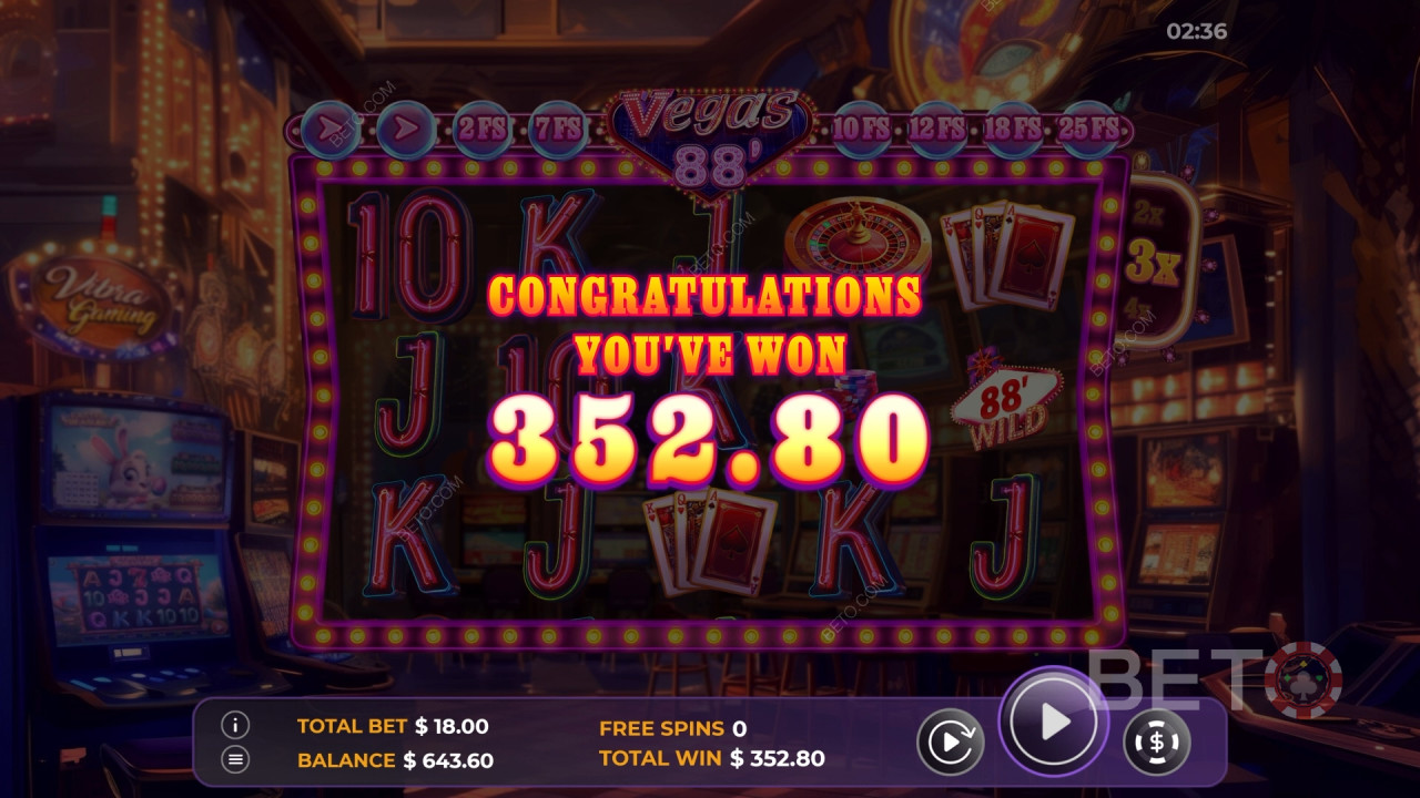 BETO Slots द्वारा Vegas 88 की समीक्षा