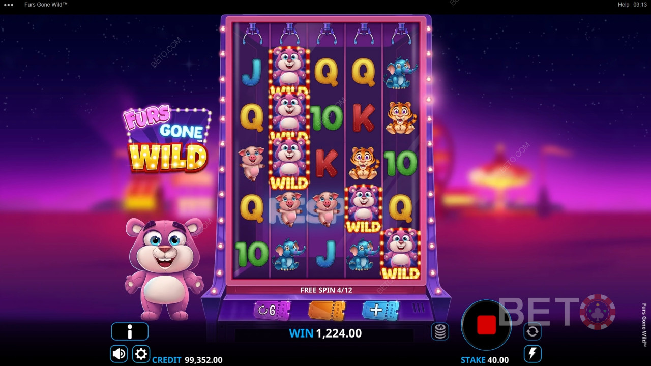BETO Slots द्वारा Furs Gone Wild की समीक्षा