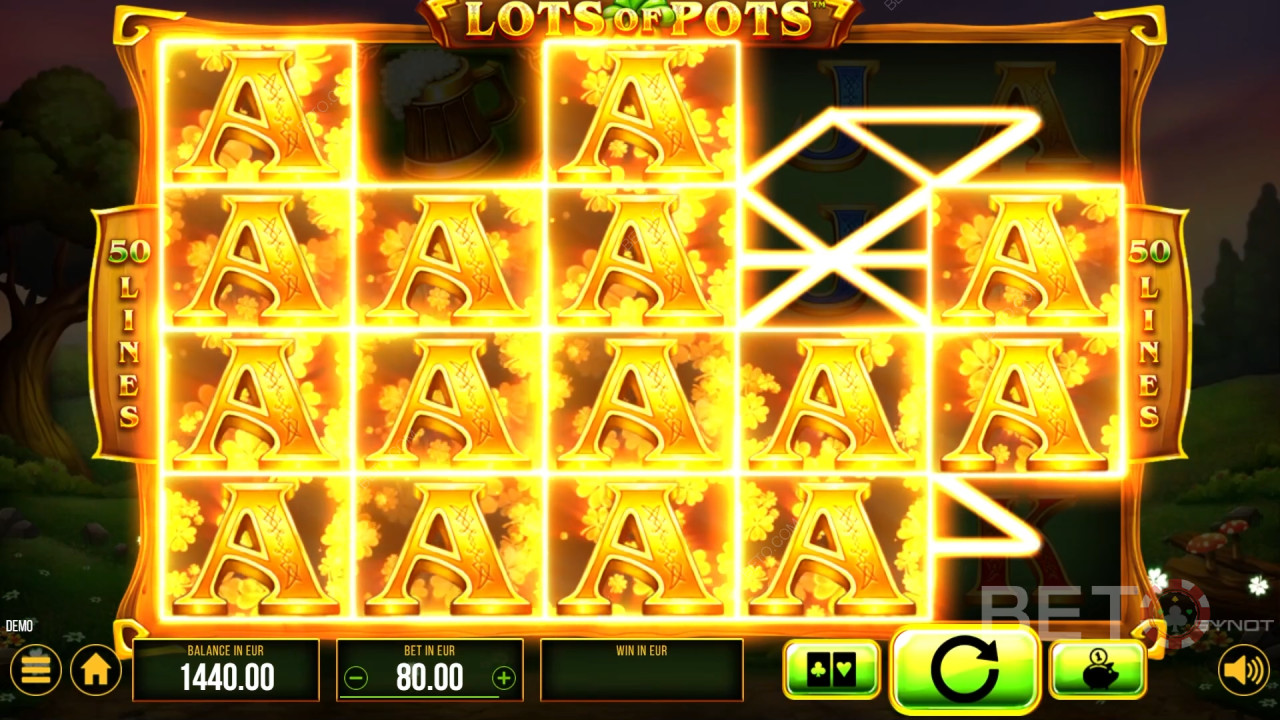 SYNOT Games का Lots of Pots गेम कैसे खेलें