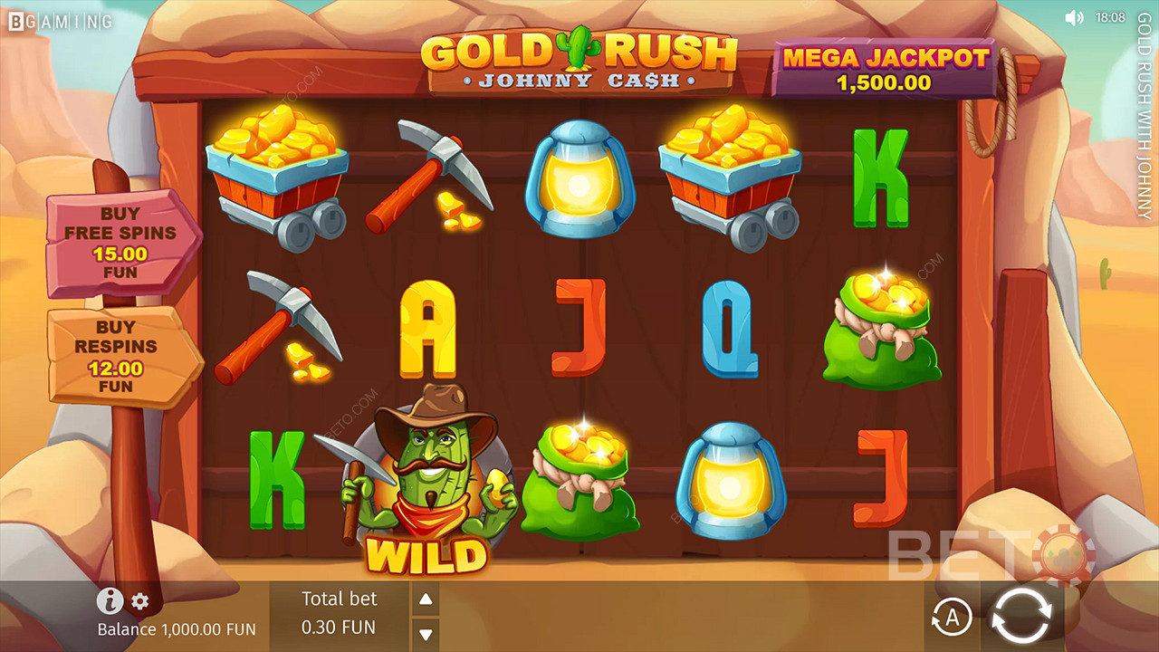 Gold Rush With Johnny Cash फ्री खेलें