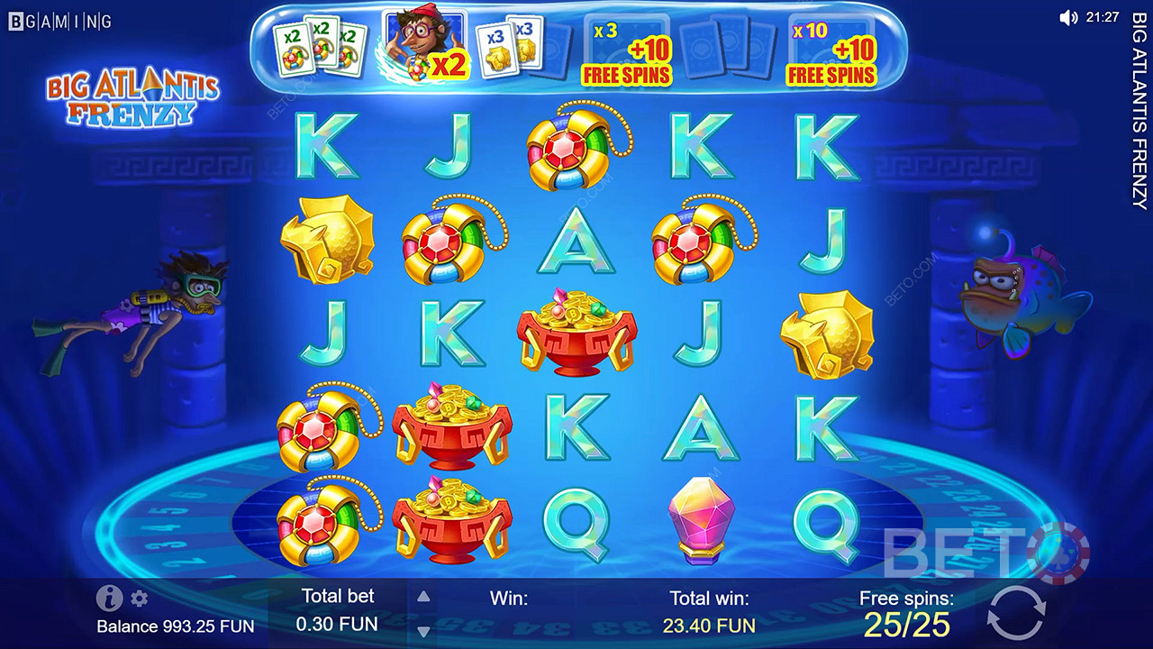 Big Atlantis Frenzy फ्री खेलें