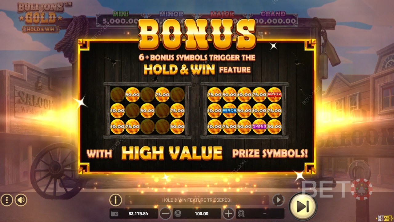Betsoft के Bullions of Gold में बोनस सुविधाओं की व्याख्या