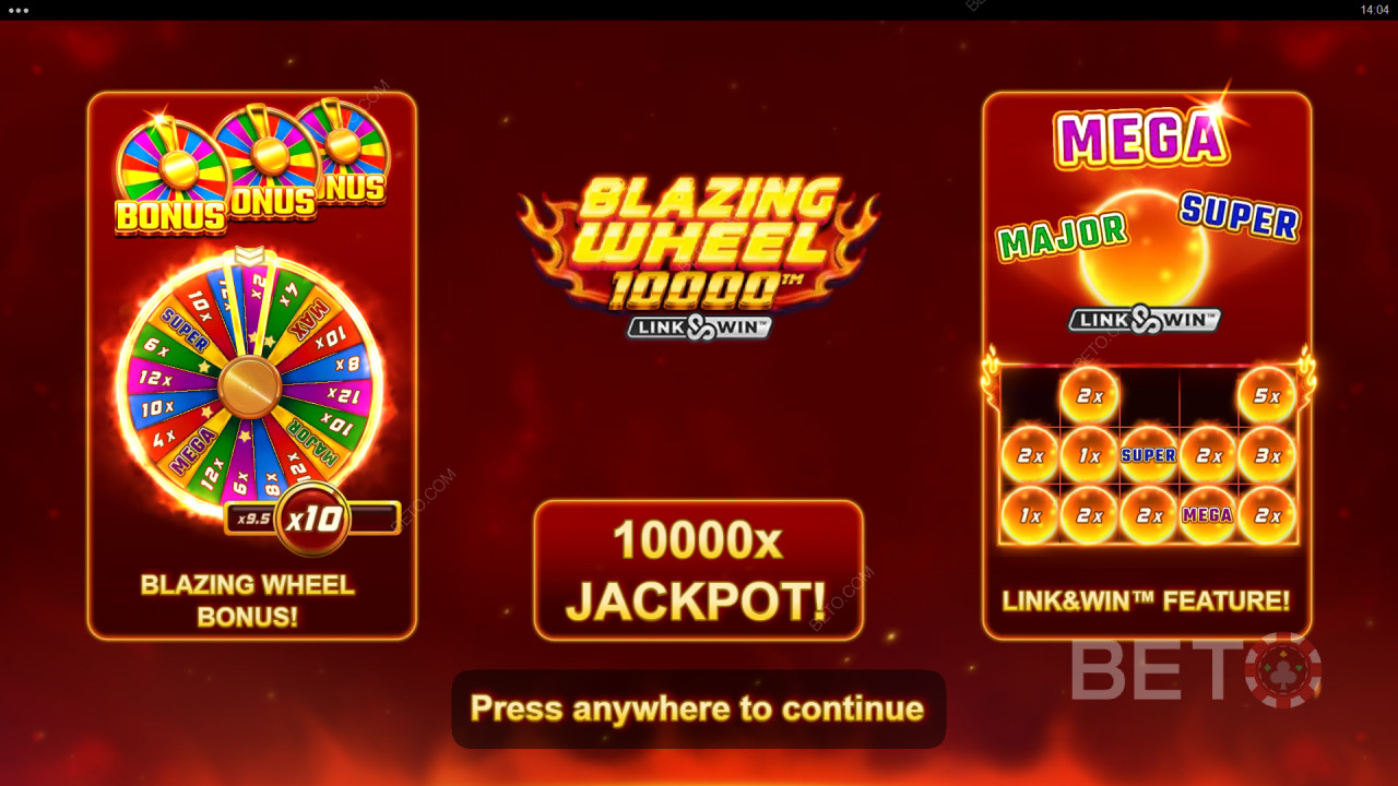 Nailed It! Games द्वारा निर्मित Blazing Wheel 10000 में मौजूद बोनस फीचर्स की व्याख्या