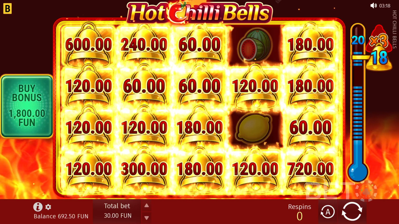 BETO Slots द्वारा Hot Chilli Bells की समीक्षा