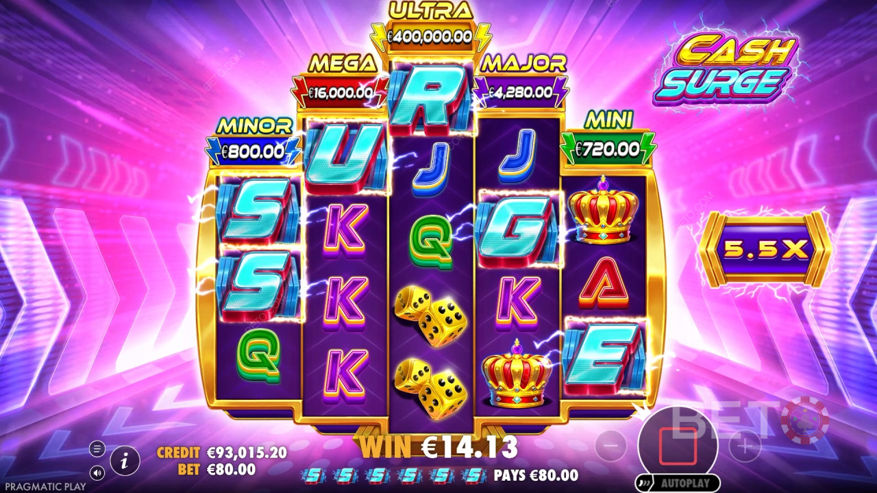 BETO Slots द्वारा कैश सर्ज की समीक्षा