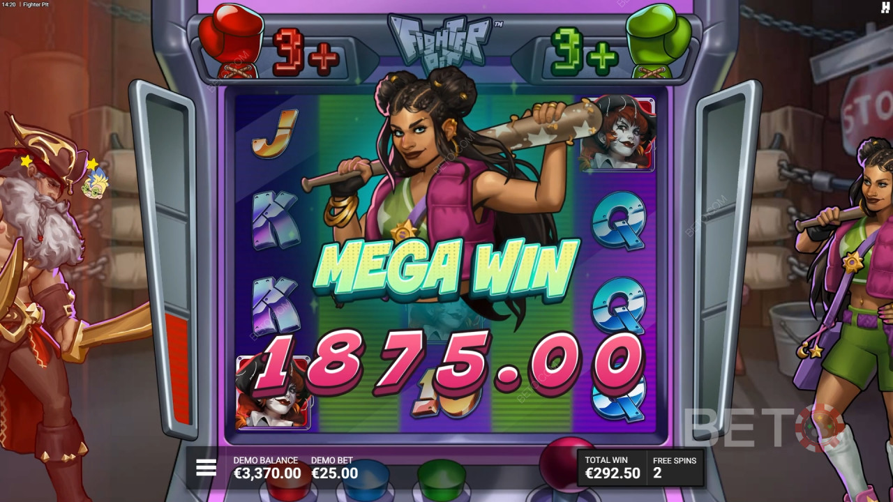 BETO Slots द्वारा Fighter Pit की समीक्षा