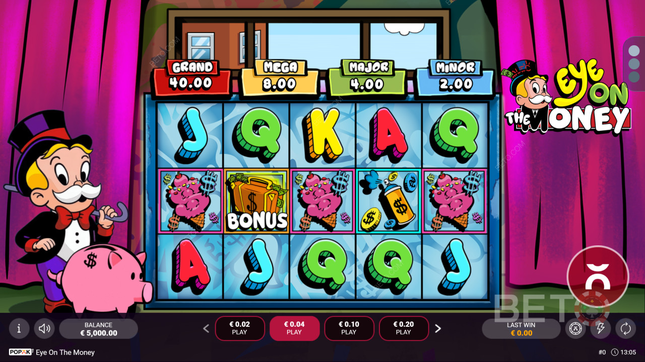 Popok Gaming का Eye on the Money गेम कैसे खेलें