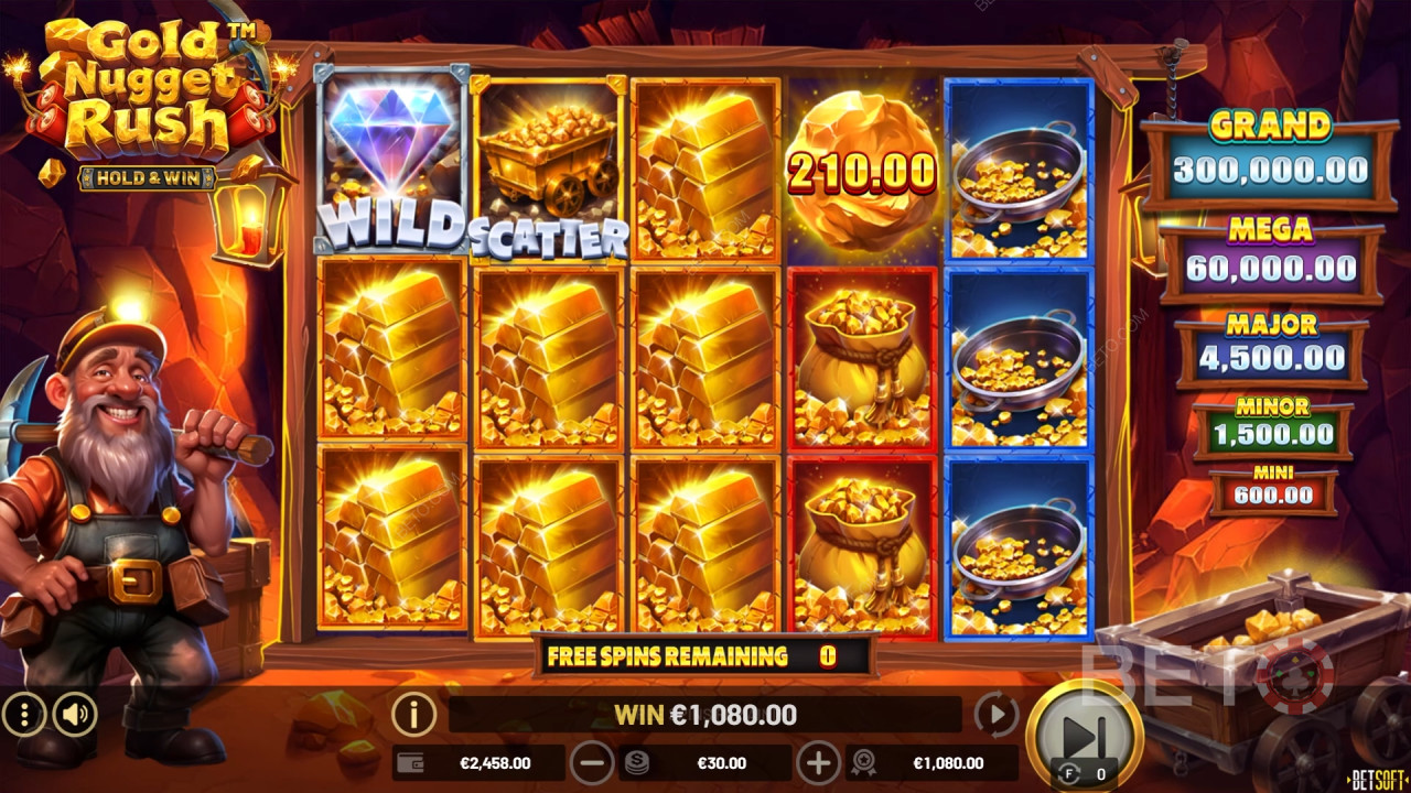 थीम और डिज़ाइन: खनन रोमांच