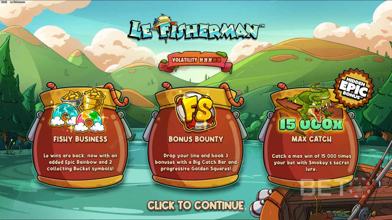 ले फिशरमैन ऑनलाइन स्लॉट में अपनी शर्त का 15,000 गुना जीतें!