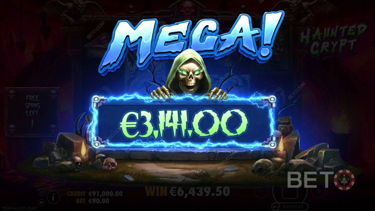 BETO Slots द्वारा Haunted Crypt की समीक्षा