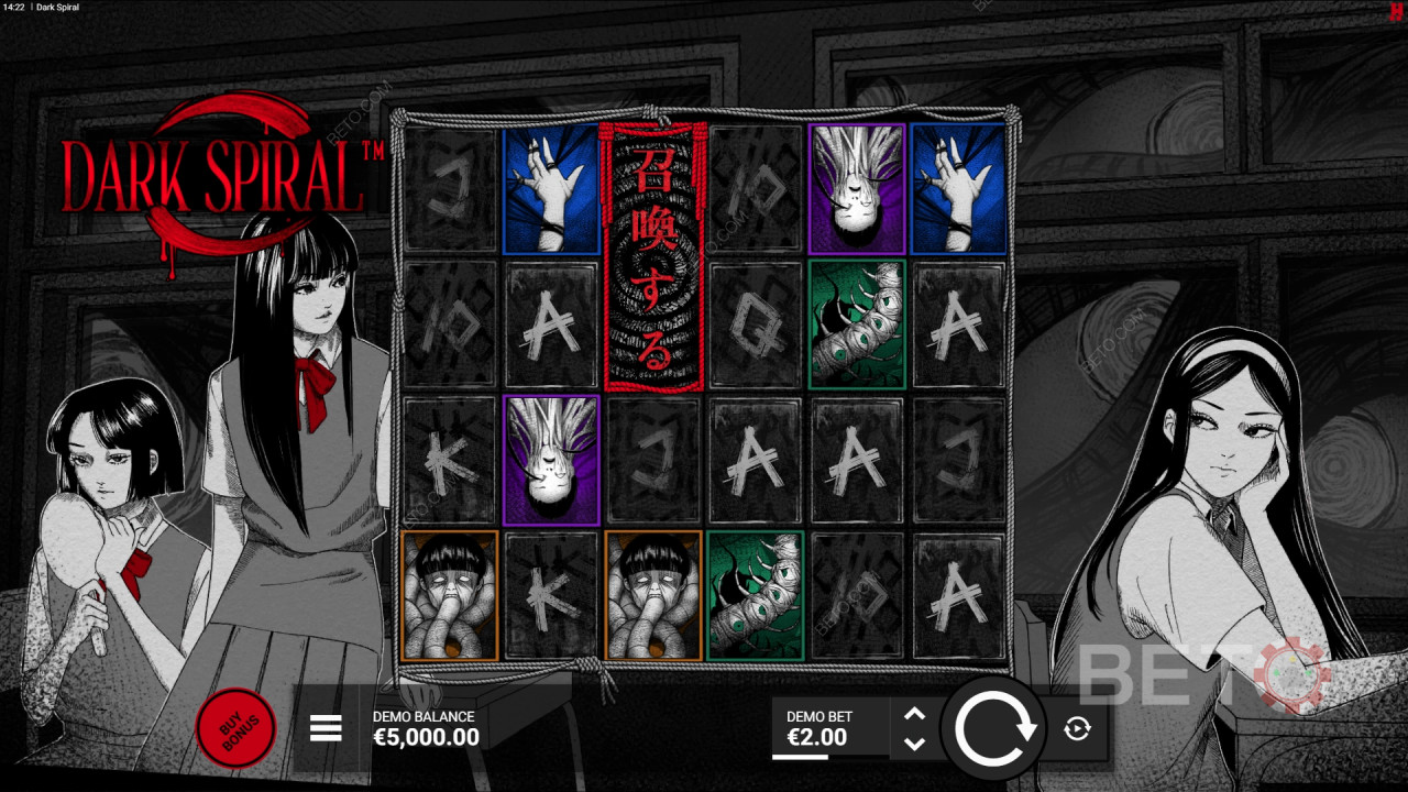 BETO Slots द्वारा Dark Spiral की समीक्षा