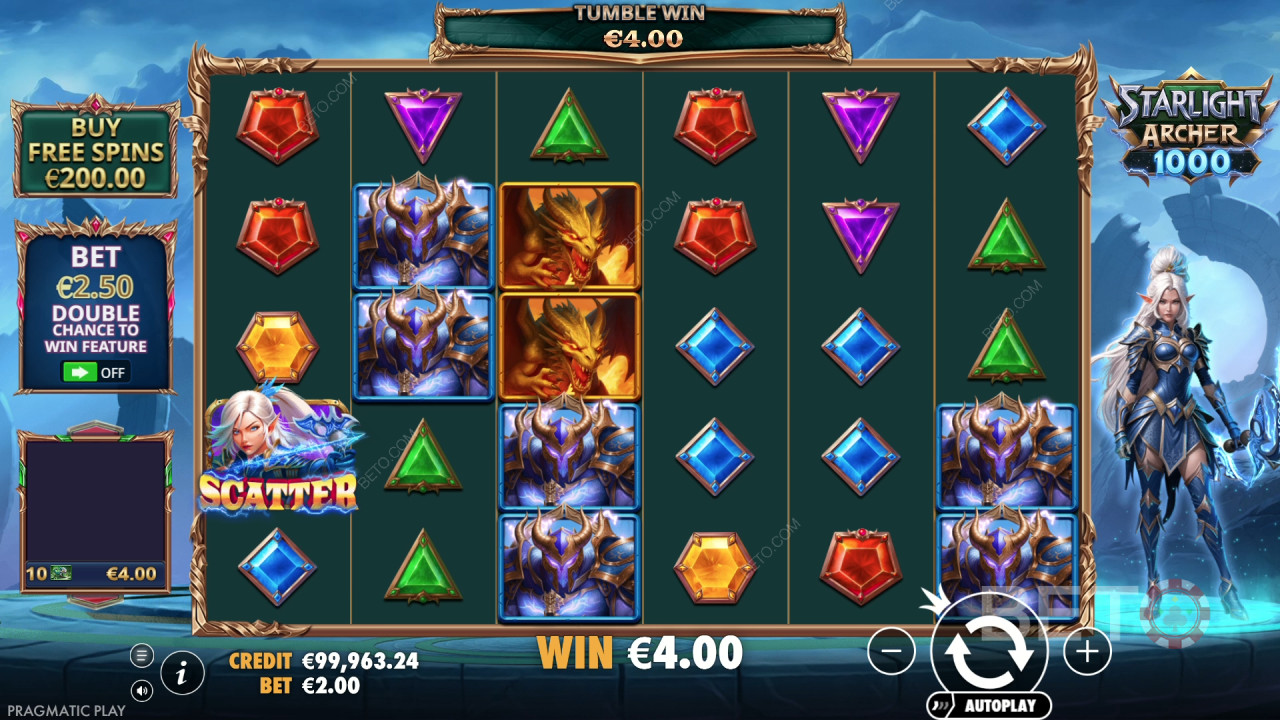 BETO Slots द्वारा Starlight Archer 1000 की समीक्षा