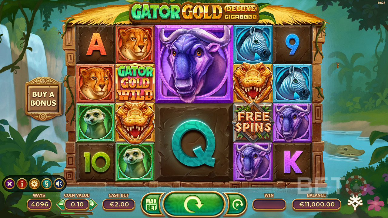 Gator Gold Deluxe Gigablox फ्री खेलें