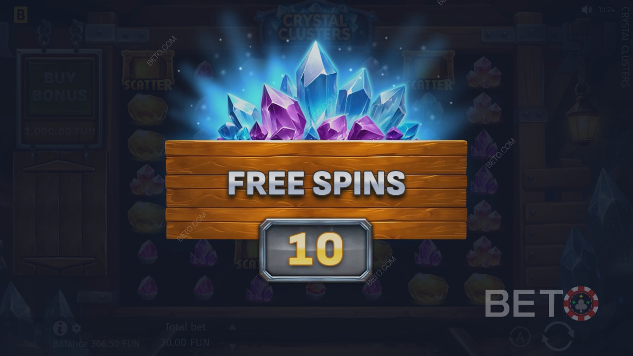 BGaming के Crystal Clusters को कैसे खेलें