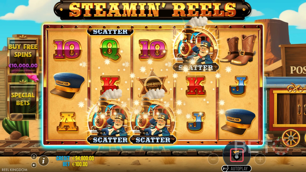 BETO Slots द्वारा Steamin
