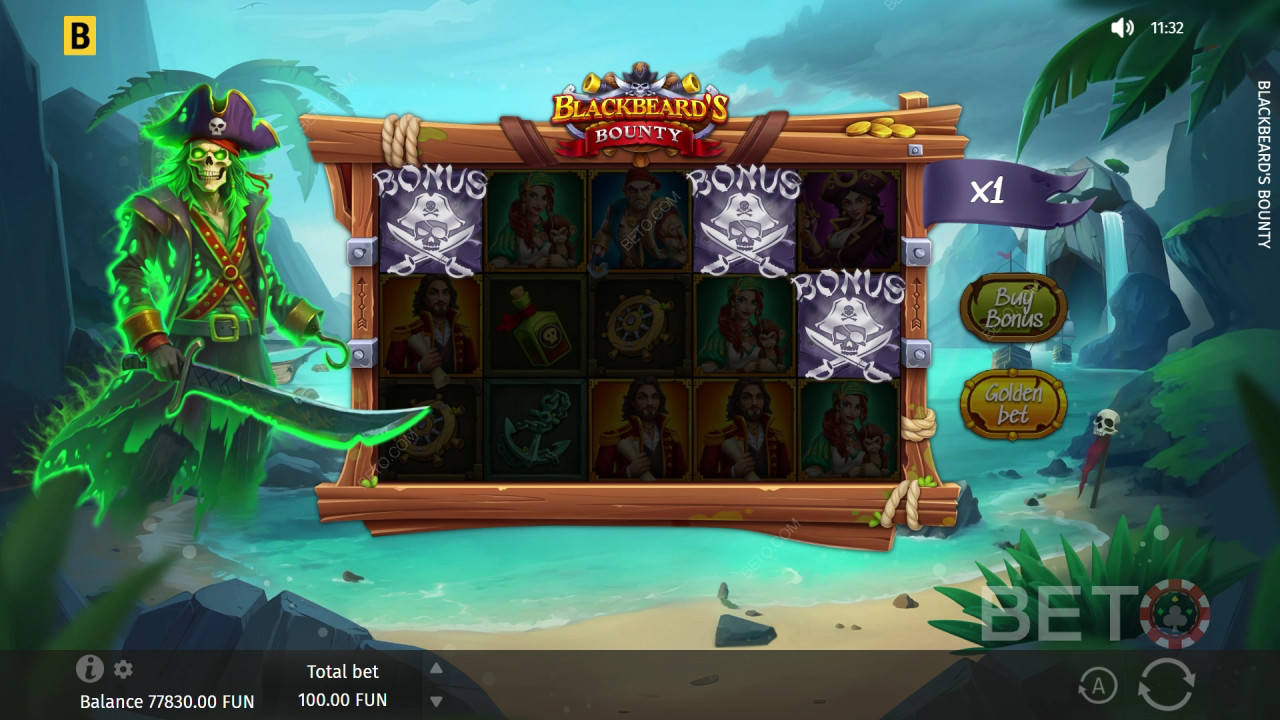 BETO Slots द्वारा Blackbeard