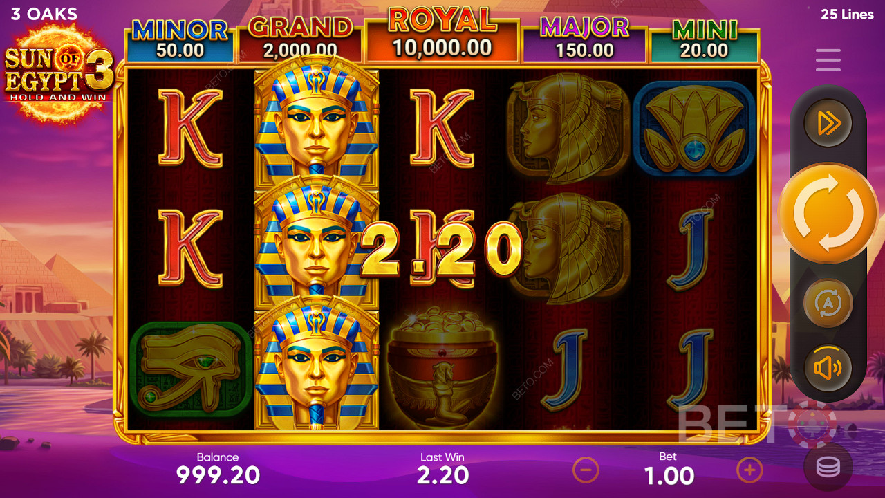 सन ऑफ इजिप्ट 3 वीडियो स्लॉट - अंतिम निर्णय