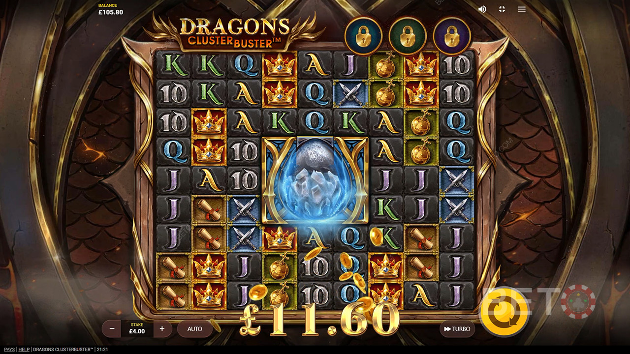 Red Tiger द्वारा ड्रैगन्स क्लस्टरबस्टर में बोनस सुविधाओं की व्याख्या