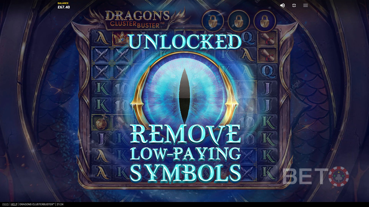 ड्रेगन क्लस्टरबस्टर स्लॉट मशीन में अपनी शर्त का 7,777 गुना जीतें!