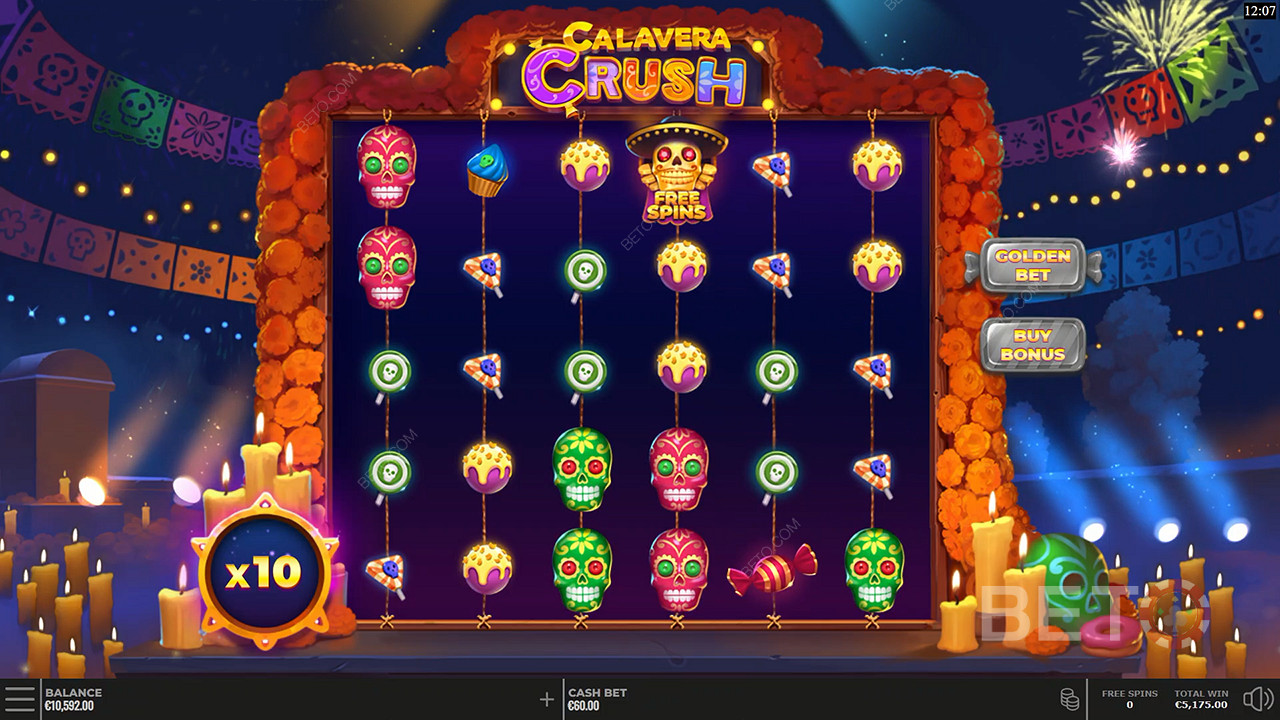 Calavera Crush फ्री खेलें