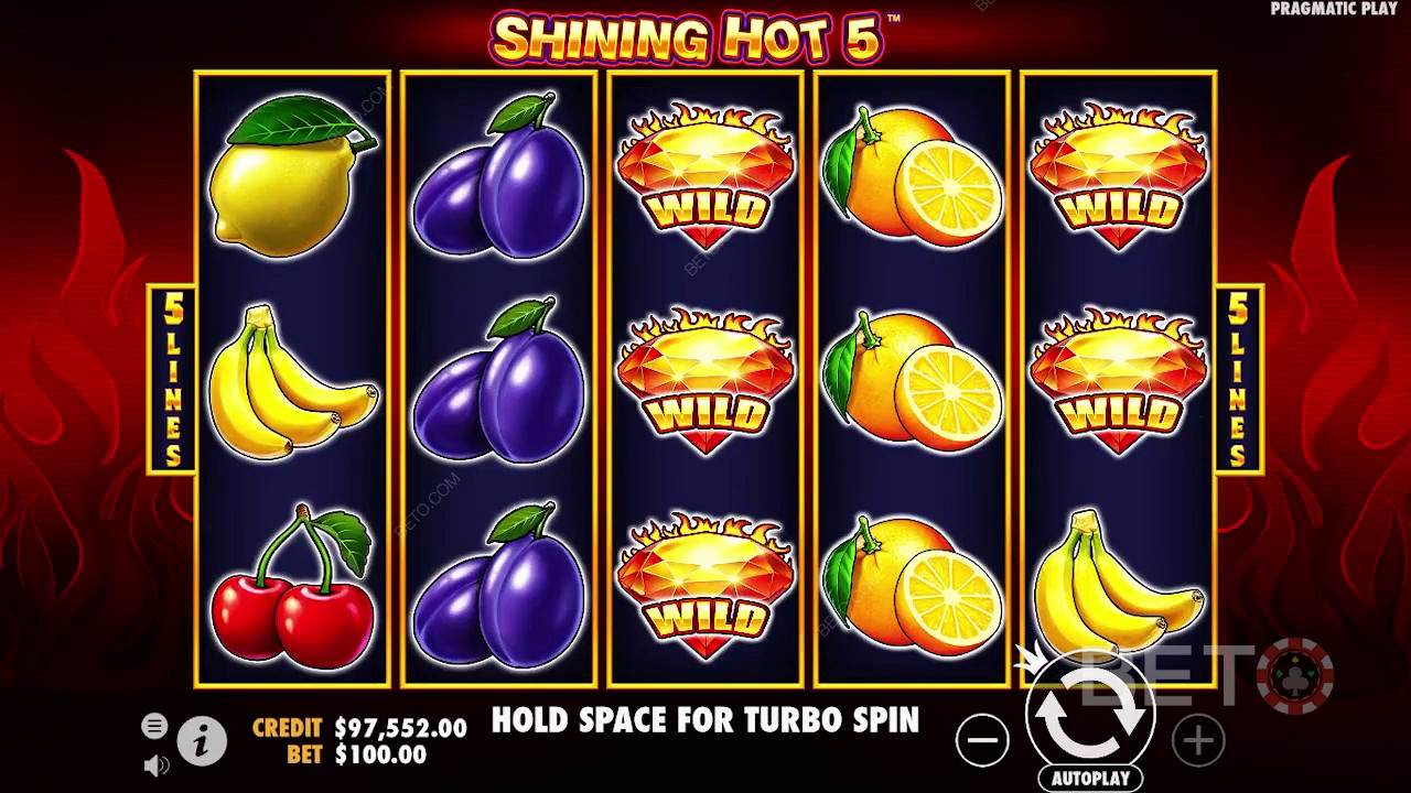 Shining Hot 5 फ्री खेलें