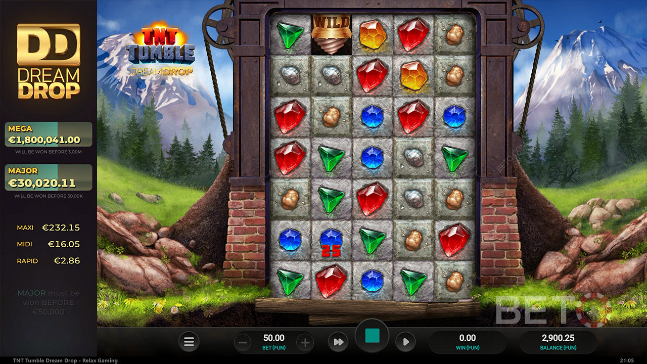 TNT Tumble Dream Drop फ्री खेलें