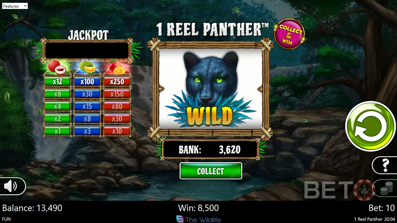1 Reel Panther फ्री खेलें