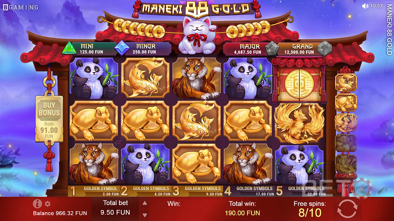 BETO स्लॉट्स द्वारा Maneki 88 गोल्ड की समीक्षा