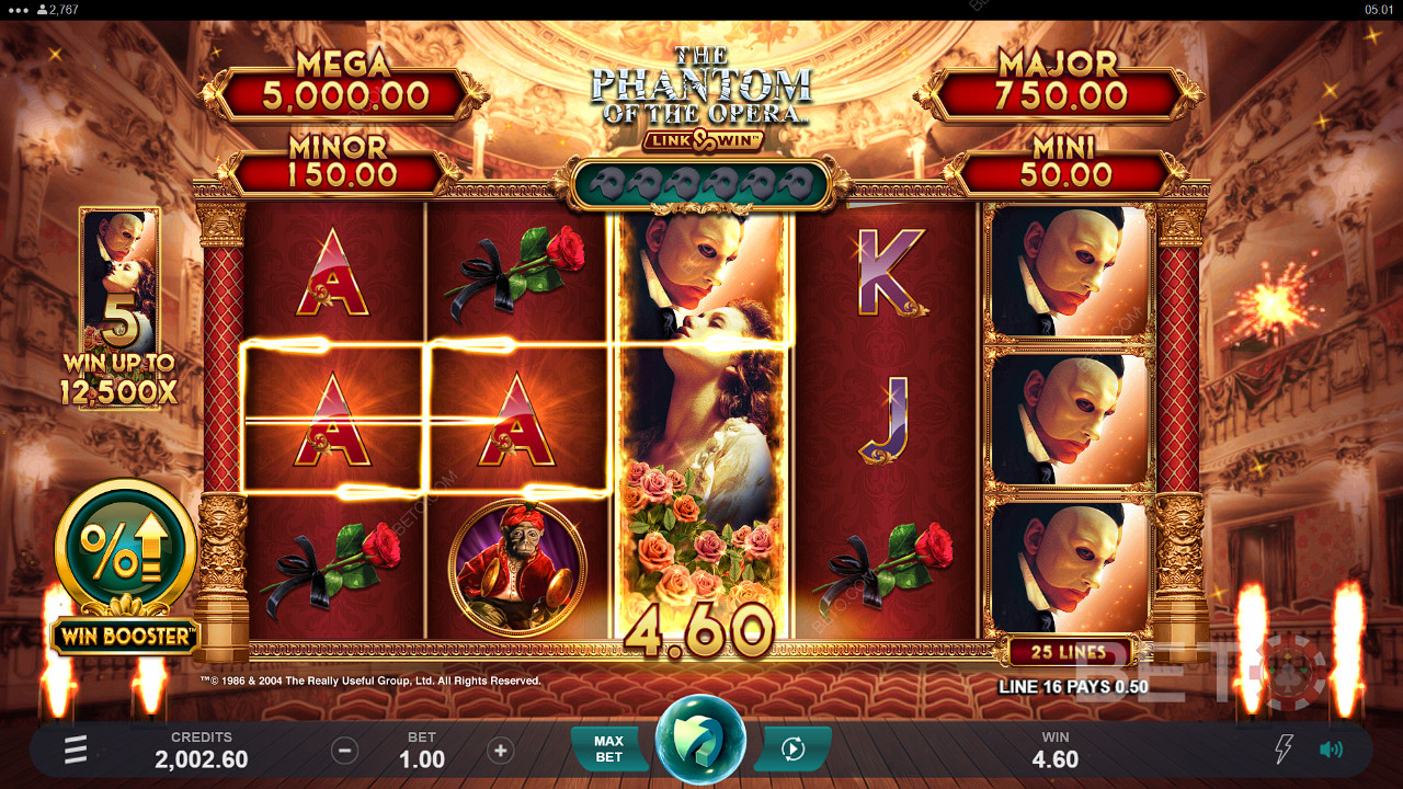 The Phantom of the Opera Link and Win फ्री खेलें