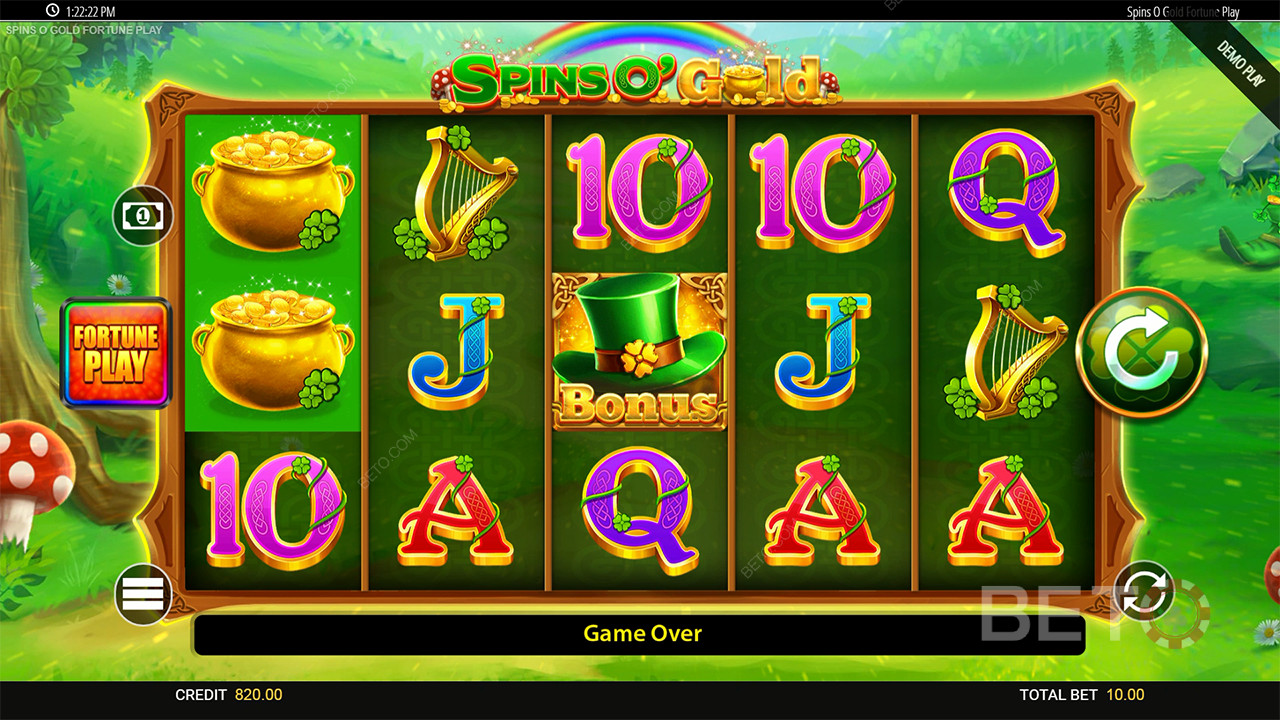 Blueprint स्पिन्स ओ गोल्ड कैसे खेलें