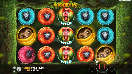 7 Monkeys स्लॉट्-फ्री खेलें और रिव्यूस (2024)