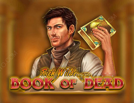 दुनिया के सबसे लोकप्रिय एक सशस्त्र डाकुओं में से एक ऑनलाइन Book of Dead है।