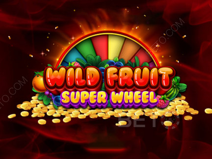 Wild Fruit Super Wheel एक नया ऑनलाइन स्लॉट है जो पुराने स्कूल के एक सशस्त्र डाकुओं से प्रेरित है।