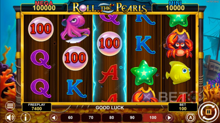 Roll The Pearls Hold & Win स्लॉट्-फ्री खेलें और रिव्यूस (2025)